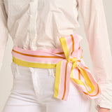 SARA ROKA STRIPED BELT