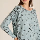 Jersey mela bandana bleu