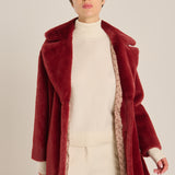 CA000586D BORDEAUX COAT