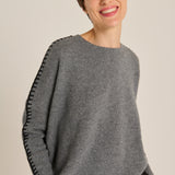 Jersey amea flanelle noir