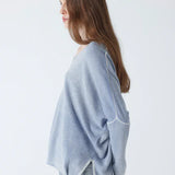 CAMILLE DENIM SWEATER