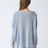 CAMILLE DENIM SWEATER