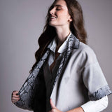 Kaisa gray suede jacket