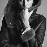 Lina merino courbet coat