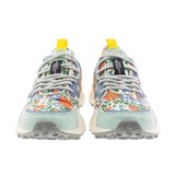 Zapatilla Yamano flores azul