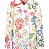 Cross-Stitch Linen Jacket