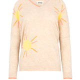 Flavy Beige Heather Jersey