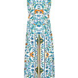 Floral tile dress