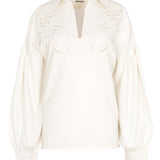 Zinnia Ecru Blouse