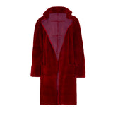 Red scarlet mink