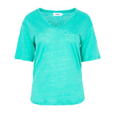 Camiseta jaya turquesa