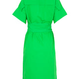 Vestido gordes marguerite green