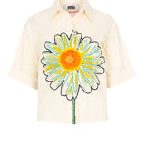 Camisa Alba Marguerite creme