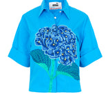 Camisa Alba Hortensia blue
