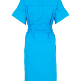 Vestido gordes hortensia blue