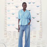 Camisa artemis les cyclades blue