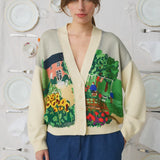 Cardigan bella of white