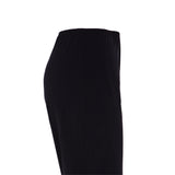 بنطلون أسود واسع الساقين