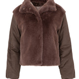 Chaqueta Ecofur fondente RESORT
