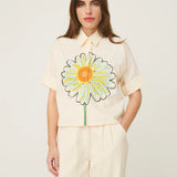 Camisa Alba Marguerite creme
