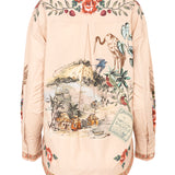 Camisa bird poetry soft pink