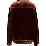 Chaqueta kanpur/s terciopelo cobre