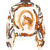 Bomber equestrian scarf