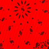 Keelin orange and red bandana scarf