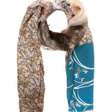 Pañuelo fancy orylag estampado oriental
