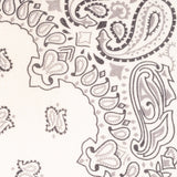 Hachico Bico White Gray Scarf