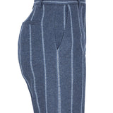 Pantalon raya blanca