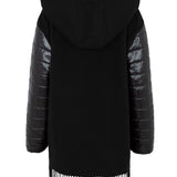 Abrigo Flecos woven  black GC000625D 33395 9300