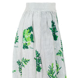 Falda mona green