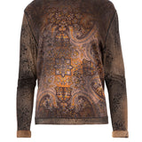 Jersey marron avantoi v01194