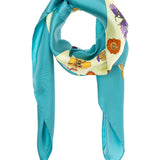 Yellow Belvedere Garden Floral Scarf