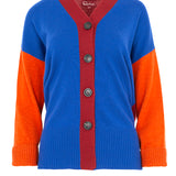 Chaqueta azul teja