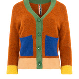 Chaqueta multicolor alpaca