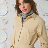 Vestido luce beige