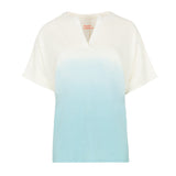 Camiseta degradé azul