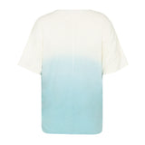 Camiseta degradé azul