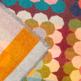 Pañuelo crochet multicolor reversible
