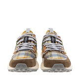 Zapatilla yamano 3 knitting grey stone