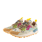 Zapatilla yamano 3 jaquard beige