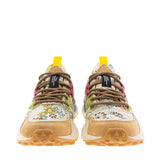 Zapatilla yamano 3 jaquard beige