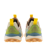 Zapatilla yamano 3 jaquard beige