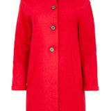 Abrigo paño rojo scarlatto