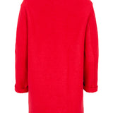 Abrigo paño rojo scarlatto