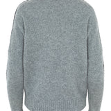 Jersey amea flanelle noir