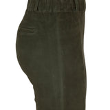 Pantalon ferrara suede verde