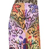 Falda ceto geométrico floral